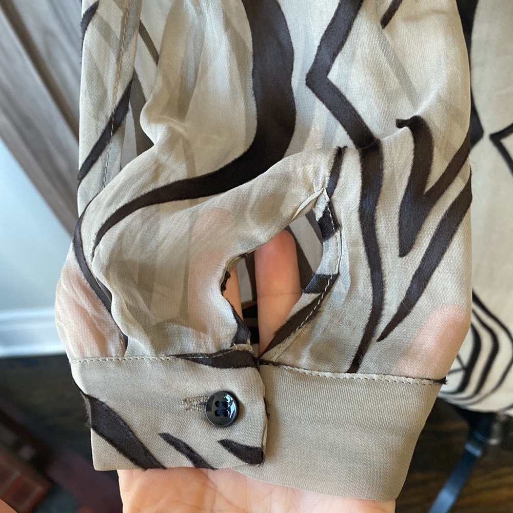 100% silk Barbara Bui dress/tunic/top - with open sleeves - EUC - Picture 7 of 10
